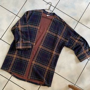 TWIK from Simons Cardigan Plaid